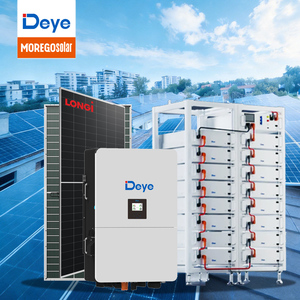 Morego Solar C&I Solar Storage System Solution 100kW 150kW 245kWh Scalable Battery System with DEYE Battery Hybrid Inverter