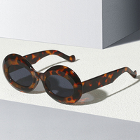 Twooo 2767 OEM UV400 Lunettes de soleil mode pour femmes à monture ronde personnalisée
