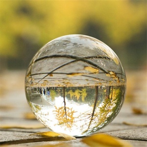 Esferas de <span class=keywords><strong>Cristal</strong></span> Transparente K9, Bola de <span class=keywords><strong>Cristal</strong></span> Mágica, 30-200mm, Adorno Esférico Transparente para Decoración - Product Image 1