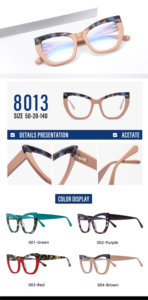 <span class=keywords><strong>Montature</strong></span> da <span class=keywords><strong>donna</strong></span> firmate di grandi dimensioni in acetato moda <span class=keywords><strong>montature</strong></span> per <span class=keywords><strong>occhiali</strong></span> di alta qualità in fabbrica <span class=keywords><strong>montature</strong></span> per <span class=keywords><strong>occhiali</strong></span> fatte a mano - Product Image 5