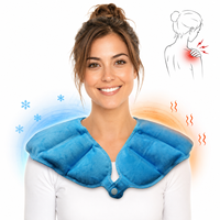 Enveloppe de glace réutilisable pour l'épaule World-Bio, thérapie flexible chaude et froide, attelle de compression pour soulager la douleur et la récupération des blessures