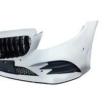 Convient pour Mercedes Benz W205C-Class pare-chocs avant C180 C200 C260C300L Kit de grille de protection de pare-chocs avant arrière