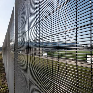 Grilles de clôture en treillis métallique double barre de haute qualité 868 656, treillis à double fil traité thermiquement, type bois - Product Image 1