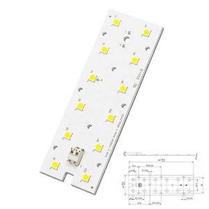 אספקת מפעל PCBA <span class=keywords><strong>LED</strong></span> מודול תאורת רחוב מודול עם עדשת <span class=keywords><strong>LED</strong></span> <span class=keywords><strong>5050</strong></span>שבב לומן גבוה 4000K 36W 50W - Product Image 5