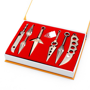Venta caliente de metal personalizado Kunai ninja armas modelo conjunto - Product Image 1