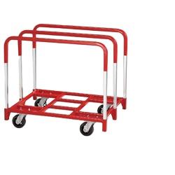 Moteur chariots avec 3 montants, 6x2 "pivotant roulettes robustes, chaude <span class=keywords><strong>plastisol</strong></span> trempage - Product Image 4