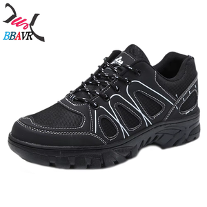 Men's Hiking Shoes Lightweight Mesh Upper Casual Daily Wear Breathable Rubber Outsole Spring Autumn Sports Shoes - Product Image 1