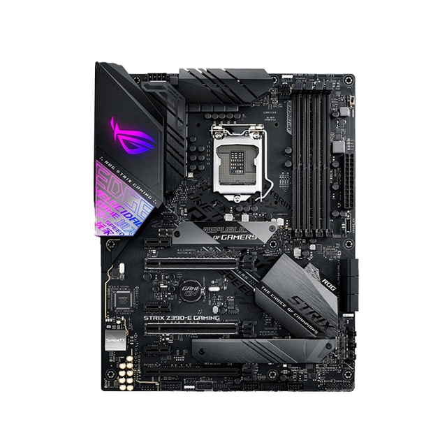 ROG STRIX Z390-E GAMING Desktop Motherboard Intel LGA1151 ATX Form SATA III 64GB DDR5 for 8th/9th Gen Intel Core Integrated