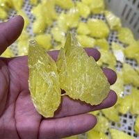 En gros Cristal Naturel pierre Jaune Soufre guérison Rugueux Soufre quartz Cluster Pour La Décoration