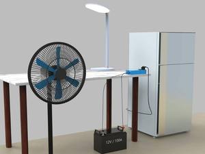 Özel Logo 12V Solar elektrik jeneratörü güç kaynağı mobil enerji ünitesi ile güneş şarj piller paketi - Product Image 6