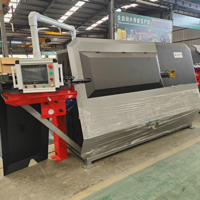High Quality Automatic Stainless Steel Rebar Bending Machine PLC Control for Construction Industry High-Accuracy CNC Equipment