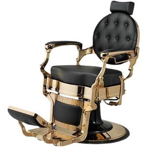 Chaise de barbier haut de gamme pour <span class=keywords><strong>hommes</strong></span>, tabouret spécial pour salon de coiffure, fauteuil inclinable pour coupe de cheveux inversée - Product Image 2