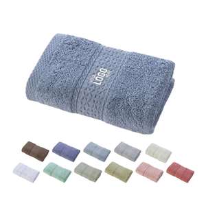 Luxury Hotel 100% Cotton Soft Towel Set Multi-Size Customizable Quality Soft Towel for <b>Repeat</b> Use Custom Logo for Promotional - Product Image 1