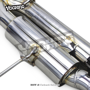 Silencieux Catback personnalisé pour <span class=keywords><strong>BMW</strong></span> <span class=keywords><strong>I8</strong></span> 1.5T 2014-2019 Performance Sport Car Système d'échappement Valvetronic en acier inoxydable avec contrôle - Product Image 4
