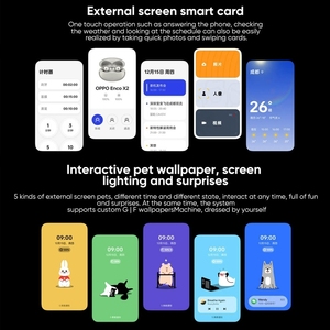 ของแท้สมาร์ทโฟน Oppo Find N2 Flip ปลดล็อกด้วยใบหน้าโทรศัพท์มือถือ8นิ้วและ3.26นิ้วหน้าจอ5G ขายดี - Product Image 4
