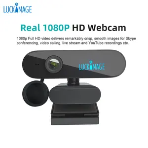 Luckimagem oem preço barato hd 1080p pc câmera webcam <span class=keywords><strong>usb</strong></span> mini câmera para laptops desktops - Product Image 3