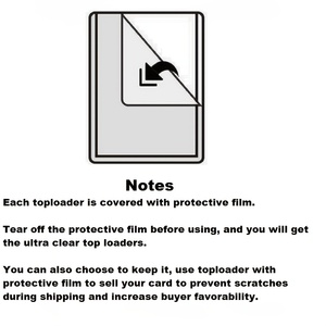 3x4 Inch Clear PVC Minimalist <b>Card</b> <b>Protectors</b> 35PT TL005 No Closure for Trading <b>Cards</b> Collection 150Pcs SKYJOY - Product Image 6