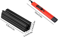 Kit de remplacement de grip de club de golf transparent Amrta, bandes de ruban PVC, pince à lame de crochet pour kit de grip de golf