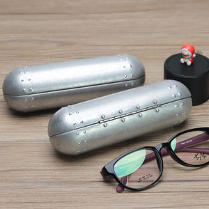 Estuche Rígido de Alta Gama <span class=keywords><strong>para</strong></span> Gafas y <span class=keywords><strong>Lentes</strong></span> de Sol, Ultraligero, de Aluminio Puro, Resistente a la Compresión, Modelo E88 EL058 - Product Image 3