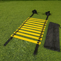 HJ Agility Ladder Six in One Kombinationsspiel Geschwindigkeit Agility Training Set Widerstand Parachute Kegel Widerstand Parachute