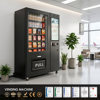 Máquina Expendedora Automática de Snacks con Lector de Tarjetas, Pago con Monedas, Pago por Código QR y Sistema de Gestión en la Nube IoT