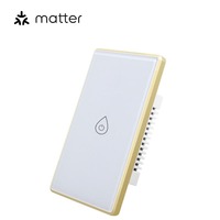 Interrupteur à distance Matter 120 haute puissance 20A 40A à cadre métallique compatible avec les chauffe-eau, climatiseurs et chaudières, HomeKit IP65