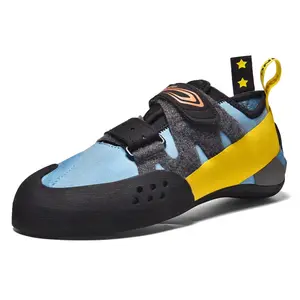FREE SAMPLE New Design Specialty Rubber Of Bottom Good Quality Genuine breathable Comfortable Rock Climbing Shoes
