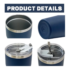 Vaso de Acero Inoxidable Aislado al Vacío, Duradero, con Retención de Frío de 24 Horas, con Recubrimiento en Polvo y Color Personalizado, para Uso Diario y <span class=keywords><strong>Viajes</strong></span> por Carretera - Product Image 3