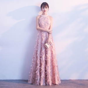 2024 SS sıcak satış bayanlar Halter balo elbise gelin düğün zarif akşam rahat kadınlar için sevimli seksi parti elbise - Product Image 3