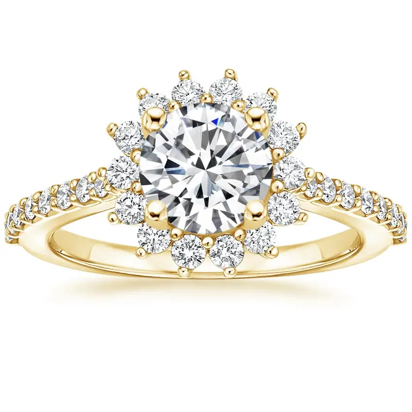 Yellow Gold 14K18K Jewelry Wedding Band Pear Diamond Wedding Band Radiant Cut Engagement Ring 18K Rose Gold Engagement Rings