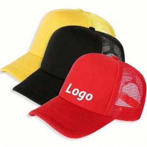 Custom 5 Panel Mens Mesh Trucker Caps Applique Embroidered <b>Patch</b> Gorras Trucker Hats - Product Image 6