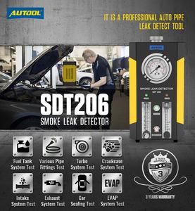 سيارات ودراجات بخارية-AUTOOL SDT206, جهاز تشخيص أعطال السيارةموديلات السيارةموديلات SDT206 ، جهاز تشخيص أعطال السيارةمع إنذار ضد التسرب ، للبيع بالجملة - Product Image 4