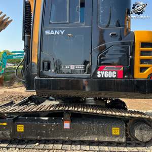 Used Sany60 MiniCrawler Excavator 6Ton 0.25m³<b>Bucket</b> Original Chinese Brand <b>Small</b> Construction Excavator Low Hours Good Condition - Product Image 6