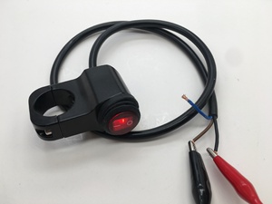 Pièces de moto, interrupteur de phare de moto, interrupteur de phare LED étanche en alliage d'aluminium à deux positions, interrupteur d'alimentation pour projecteur - Product Image 5