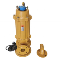 Pompe à eaux usées submersible personnalisable 5kw haute pression 40m tête 2 pouces pompe à boues d'aspiration centrifuge puisard câble personnalisé