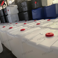 Agitateur de puissance revêtement noir ibc réservoir mélangeur réservoir ibc en plastique 1000 litres IBC fourre-tout pour le stockage des huiles à moteur