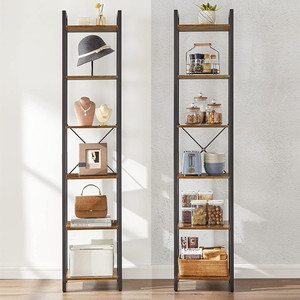 <span class=keywords><strong>Libreria</strong></span> Moderna a 6 Ripiani per Casa, Ufficio, Scuola, Hotel, Soggiorno, Camera da Letto <span class=keywords><strong>30</strong></span> X 40 X 186 <span class=keywords><strong>cm</strong></span> - Product Image 4