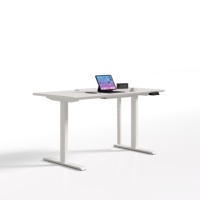 Bureau d'ordinateur moderne en bois, réglable en hauteur électriquement, durable, développé indépendamment, vente en gros