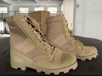 Bottes tactiques moulées en cuir véritable de haute qualité, vente en gros personnalisée directe d'usine