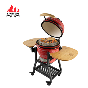 Hot Sale Auplex 18 Inch Outdoor BBQ <span class=keywords><strong>Grill</strong></span> Large Kamado <span class=keywords><strong>Grill</strong></span> Charcoal Smoker with  Stainless Steal for Indoor and Outdoor - Product Image 3