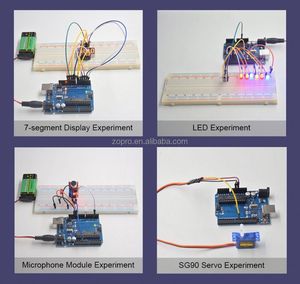 Kit de Iniciación para Desarrolladores Principiantes, Versión Oficial Actualizada, Compatible con Arduino UNO R3, Kit Combinado - Product Image 4