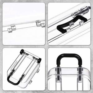 Cajas de Almacenamiento Portátiles de Plástico Transparente con Logotipo Personalizado, Mini Cubos para Viaje, Suministros de Oficina, Joyería, Uso Versátil - Product Image 3