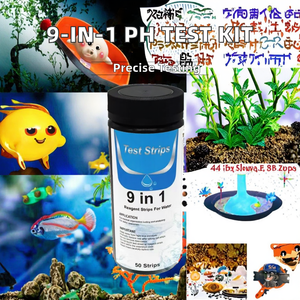 Tùy chỉnh 9 trong 1 dải thử nghiệm di động để kiểm tra chất lượng nước trong bể cá bể cá - Product Image 6