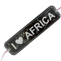 YD LED feu stop clignotant clignotant 12V moto Scooter feu arrière indicateur d'arrêt voyant d'avertissement divers Styles universel