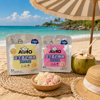 Biscuits aromatisés au fromage et aux fruits Aimo - Biscuits sandwich sucrés - Rapides et prêts à consommer - Chaque paquet contient 27 grammes