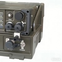 Radio tactique double bande 30-512 MHz montée sur véhicule, équipement militaire VHF UHF, communication tactique