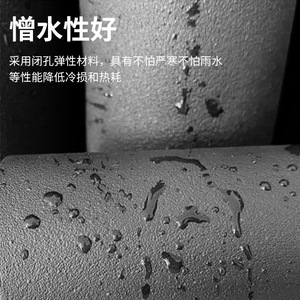 B1 Grade Flame Retardant <b>Rubber</b> <b>Plastic</b> Sponge Board High Density Insulation Roof Air Conditioning Use Shenzhen Origin - Product Image 4