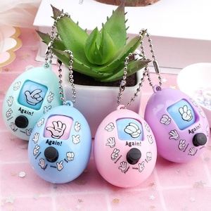 GUISHANG Hot Children's Plastic <strong>Egg</strong> Rock-Paper-Scissors Stress-Reducing Game Small Toy <strong>Egg</strong> Punching <strong>Keychain</strong> Pendant Gashapon - Product Image 5