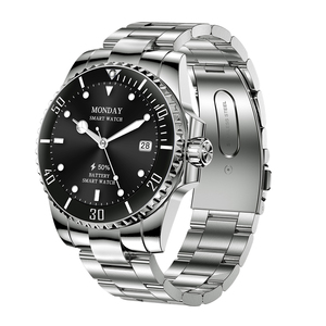 2025 Meilleure vente en stock montre intelligente montres de sport d'affaires de luxe 5ATM étanche Bracelet en acier inoxydable appareils portables - Product Image 4