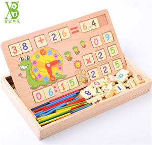 Ensemble de Jeu <span class=keywords><strong>Mathématique</strong></span> en Bois pour Enfants, Jouet Éducatif Intéressant pour Bébé, Nouveau Jouet en Vente en Gros de la Marque FQ - Product Image 3